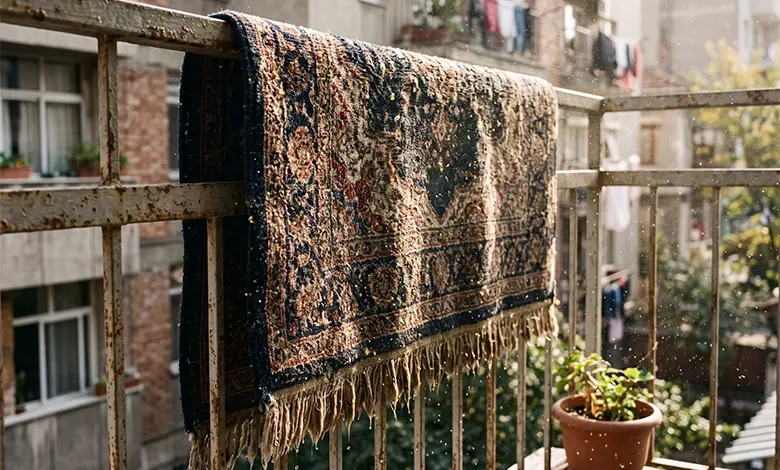 adana sicaginda hali kurutmak
