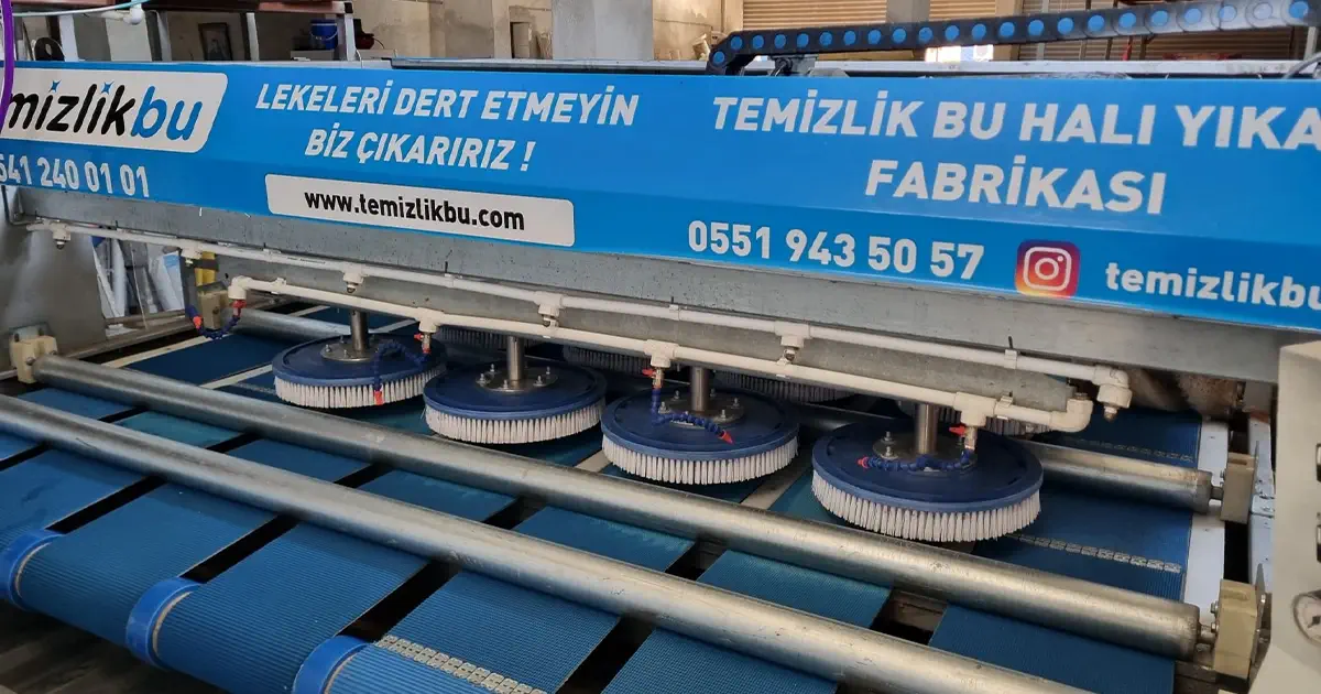 temizlikbu hali yikama makinesi